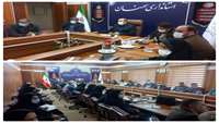 برگزاری دومین جلسه گروه کاری بهداشت، درمان و سلامت استان 
