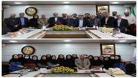 برگزاری آیین بازنشستگی همکاران محترم معاونت بهداشت آقای مهندس فرجاد باطبی مدیر گروه سلامت محیط و کار و سرکار خانم مریم سعیدی کارشناس مسئول آموزش و ارتقاء سلامت 