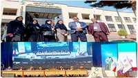 حضور معاونت بهداشتی دانشگاه و معاون فنی معاونت بهداشتی دانشگاه علوم پزشکی سمنان در همایش کشوری تجلیل از فعالان عرصه سلامت