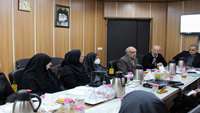 سومین جلسه از چهارمین دوره شورای بهورزی و ارتقای کیفیت مراقبتهای اولیه دانشگاه  در معاونت بهداشتی برگزار شد.