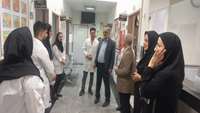 بازدید معاون بهداشتی دانشگاه از مرکز خدمات جامع سلامت شهری فامیلی، پایگاه های سلامت مهر یک(امید)، مهر دو(تدبیر) و مهر سه(بهار)