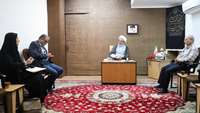 دیدار معاون بهداشت دانشگاه علوم پزشکی استان سمنان با نماینده ولی فقیه در استان در خصوص تشکیل کارگروه ارتقای فرهنگ سلامت و سبک زندگی سالم