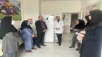 بازدید رئیس اداره آمار زیستی و اقتصاد سلامت وزارت بهداشت  از مراکز خدمات جامع سلامت باقری پور شهرستان مهدیشهر و خیرآباد شهرستان سمنان