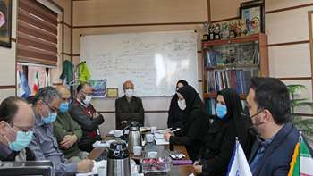 جلسه بررسی وضعیت شیوع کرونا در معاونت بهداشتی دانشگاه علوم پزشکی استان سمنان 