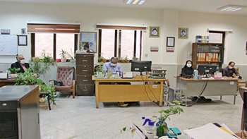 جلسه درون بخشی معاون بهداشتی با همکاران گروه مدیریت شبکه و ارتقاء سلامت 12.17