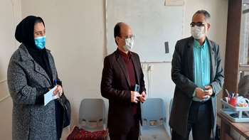 بازدید معاون بهداشتی دانشگاه از مراکز خدمات جامع سلامت و پایگاه های مرکز بهداشت شهرستان سمنان.