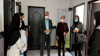 بازدید معاون بهداشتی دانشگاه از مراکز خدمات جامع سلامت و پایگاه های مرکز بهداشت شهرستان سمنان