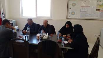 بازدید معاون بهداشتی دانشگاه در راستای اجرای پویش ملی غربالگری دیابت و  فشار خون از شهرستان آرادان