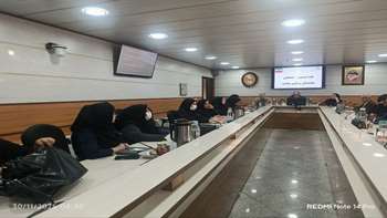 سومین جلسه توجیهی هماهنگی نمایندگان مراقبین سلامت در معاونت بهداشتی