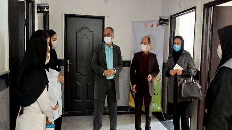  بازدید معاون بهداشتی دانشگاه از مراکز خدمات جامع سلامت و پایگاه های مرکز بهداشت شهرستان سمنان
