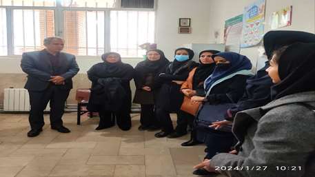  بازدید میدانی گروه بهبود تغذیه جامعه از نحوه اجرای برنامه بین بخشی ارتقاء سلامت تغذیه ای کودکان  زیر 5 سال در شهرستان گرمسار