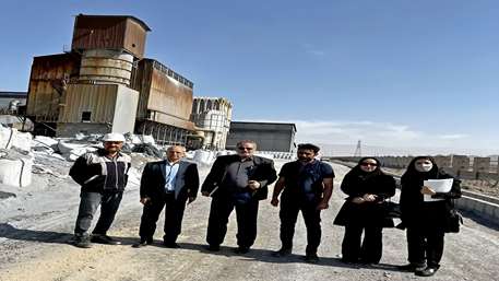   بررسی مسائل بهداشتی، ایمنی و محیط زیستی شرکت فروآلیاژ دامغان با حضور دکتر سید سعید کسائیان