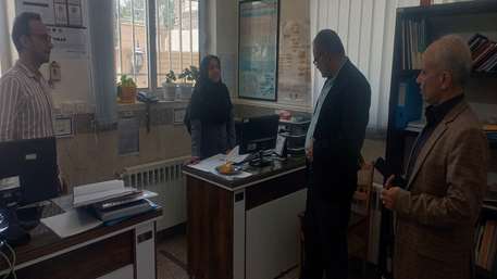  بازدید معاون بهداشتی دانشگاه از خانه های بهداشت لاسجرد و ایج شبکه بهداشت درمان سرخه