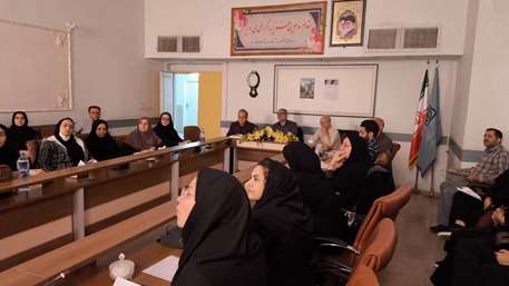  نظارت عالیه تیم معاونت بهداشتی از شبکه بهداشت و درمان شهرستان گرمسار