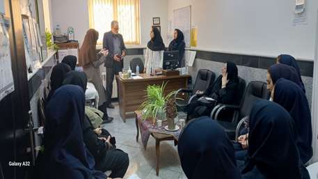  بازدید معاون بهداشت از مرکز خدمات جامع سلامت شهری زنده یاد نصرت الله دانایی