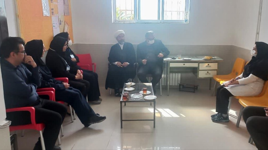 بازدید دکتر سید سعید کسائیان معاون بهداشت و رئیس مرکز بهداشت استان از مرکز خدمات جامع سلامت شهری و روستایی دیباج و کلاته رودبار 